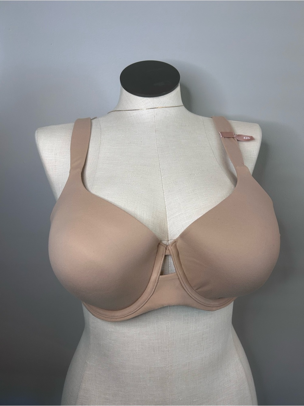 Ambrielle Nude T-Shirt Bra with Underwire Support